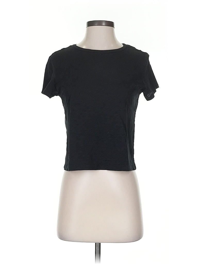 Pre-owned Rachel Zoe Tjx Short Sleeve T-shirt In Black
