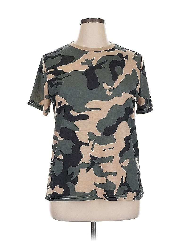 Pre-owned Blooming Jelly Short Sleeve T-shirt In Green