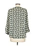 Mix by 41 Hawthorn 100% Polyester Green 3/4 Sleeve Blouse Size M - photo 2
