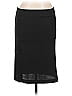 AKRIS Solid Black Wool Skirt Size 12 - photo 1