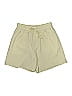 Deveaux Solid Yellow Athletic Shorts Size XL - photo 1