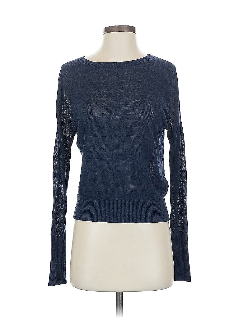 Pre-owned Banana Republic Pullover Sweater In Blue