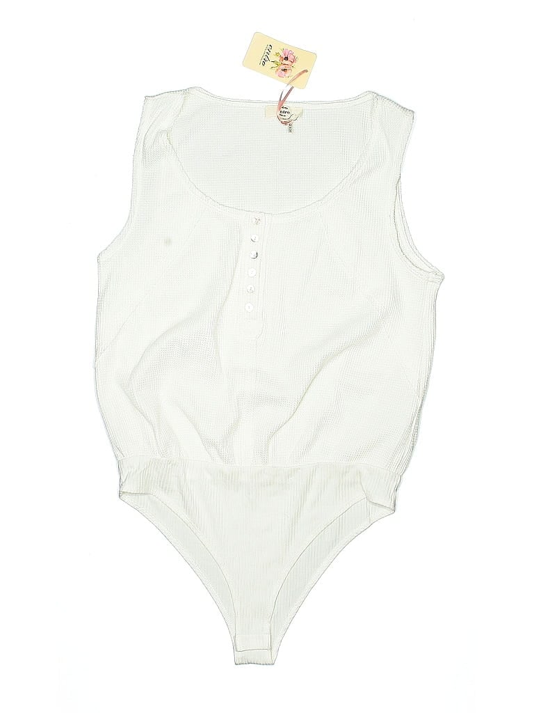 Pre-owned Entro Bodysuit In White