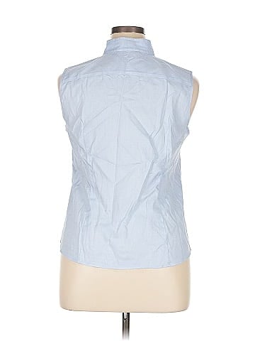 Jones New York Collection Sleeveless Button-Down Shirt (view 2)