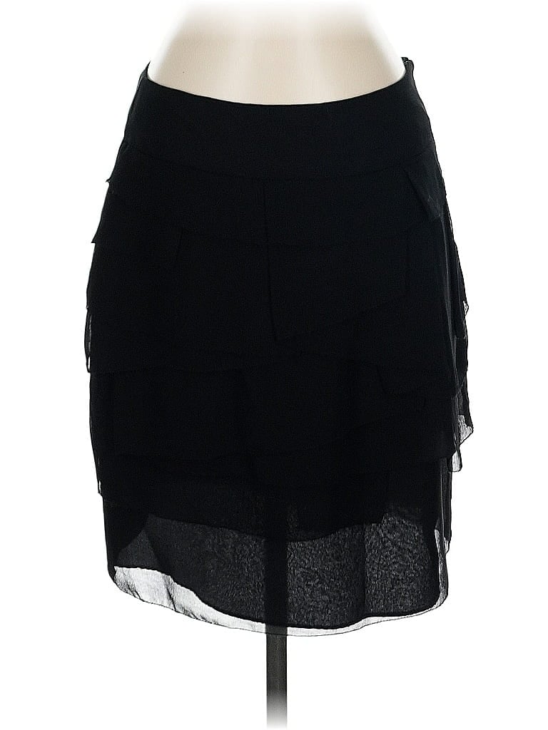 Pre-owned Zara Basic Formal Skirt In Black