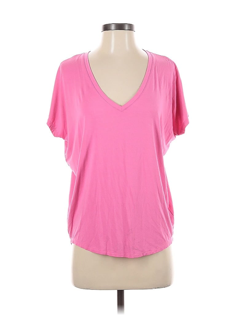 Pre-owned Express Short Sleeve T-shirt In Pink