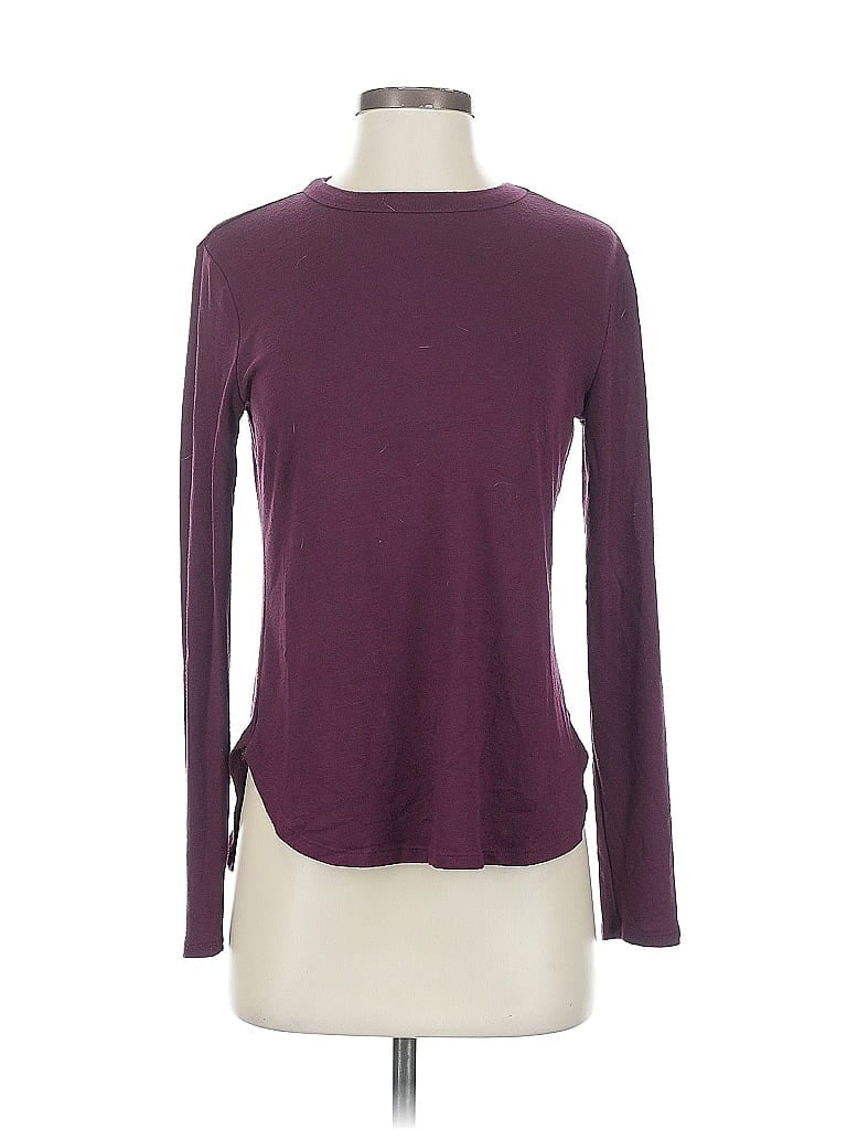 Pre-owned Banana Republic Pullover Sweater In Burgundy