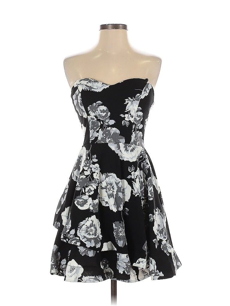 Click to view more detailed imagery on our partner's website Pre-owned B Darlin Cocktail Dress In Black