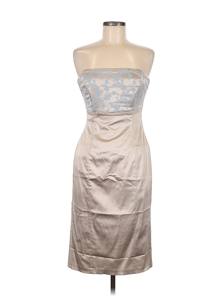 Pre-owned Coast Cocktail Dress In Silver