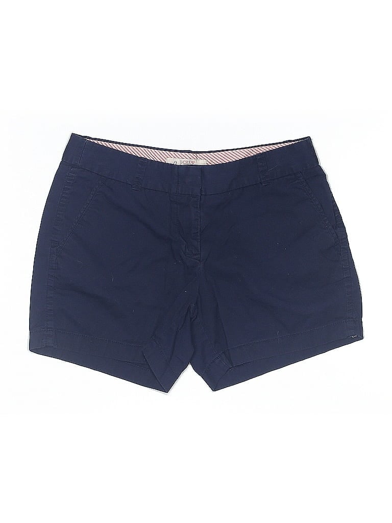Pre-owned J.crew Factory Store Shorts In Blue
