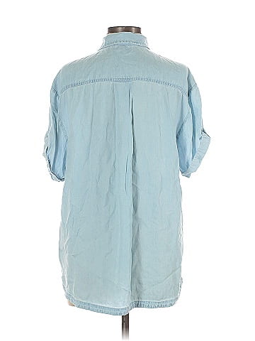 A Pea in the Pod 3/4 Sleeve Button-Down Shirt (view 2)