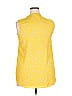 Collective Concepts 100% Polyester Yellow Sleeveless Blouse Size XXL - photo 2