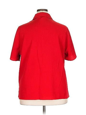 Cj Banks Short Sleeve Blouse (view 2)