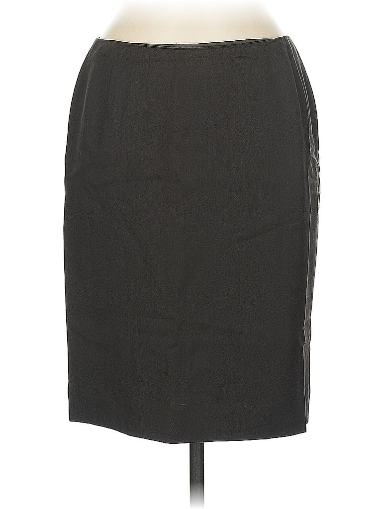 Click to view more detailed imagery on our partner's website Pre-owned Emanuel Emanuel Ungaro Wool Skirt In Gray