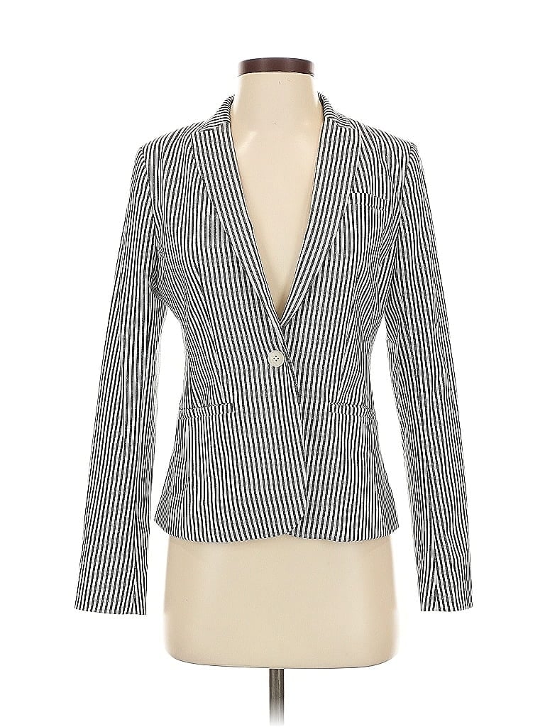 Pre-owned Banana Republic Blazer Jacket In Gray