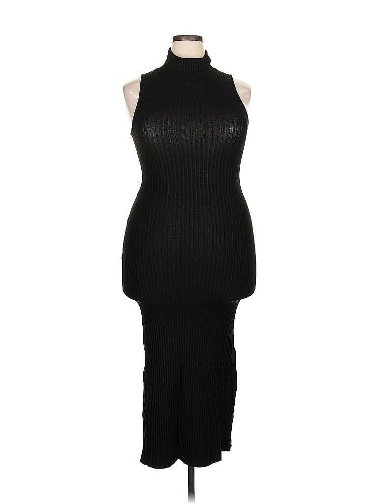 Pre-owned David Lerner Cocktail Dress In Black