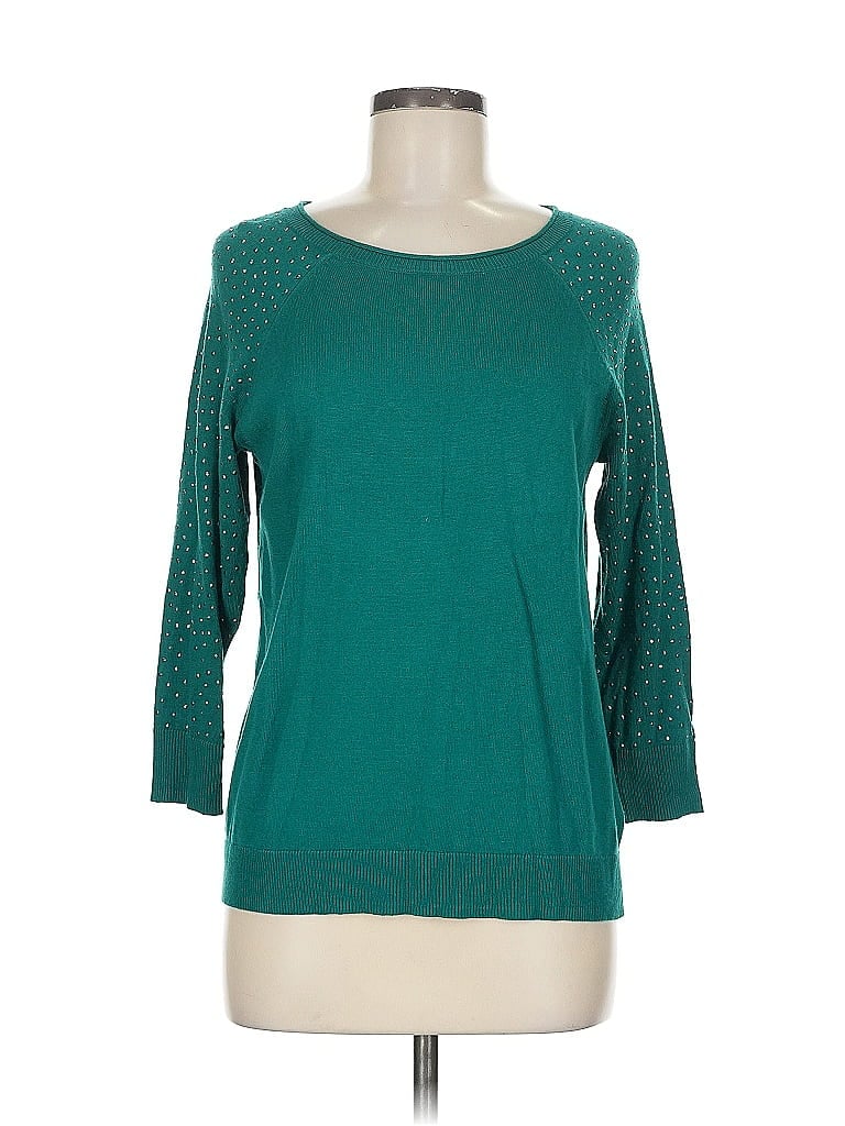 Pre-owned Apt. 9 Pullover Sweater In Blue