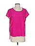 Trouve 100% Polyester Pink Short Sleeve Top Size S - photo 1
