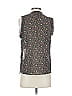 Reformed 100% Polyester Gray Sleeveless Blouse Size S - photo 2
