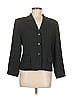 Garfield & Marks Solid Black Blazer Size 8 - photo 1