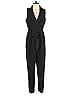 Banana Republic 100% Polyester Solid Black Jumpsuit Size 0 - photo 1