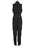 Banana Republic 100% Polyester Solid Black Jumpsuit Size 0 - photo 2