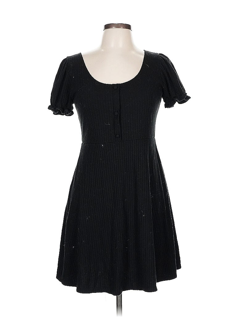 Pre-owned Altar'd State Casual Dress In Black