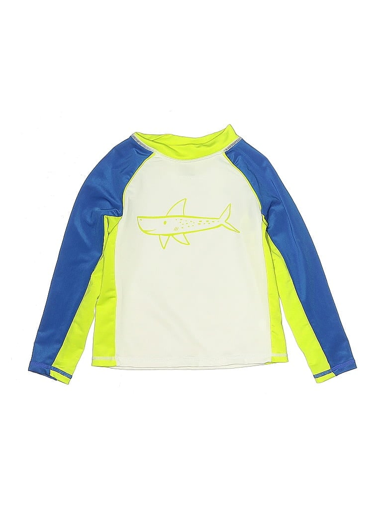 Pre-owned Little Lad Kids' Rash Guard In Yellow