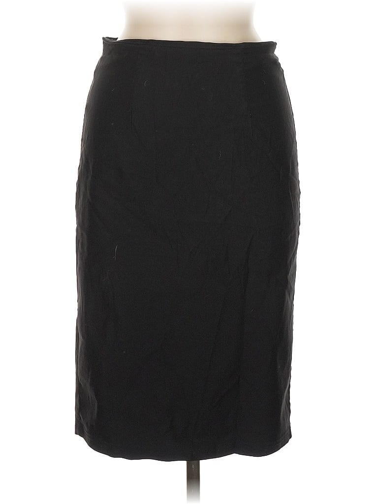 Pre-owned Kate Kasin Formal Skirt In Black