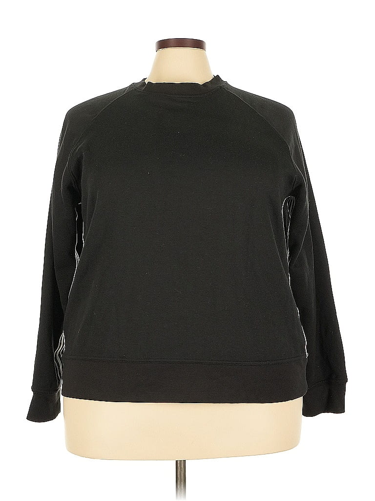 Pre-owned Unbranded Sweatshirt In Black