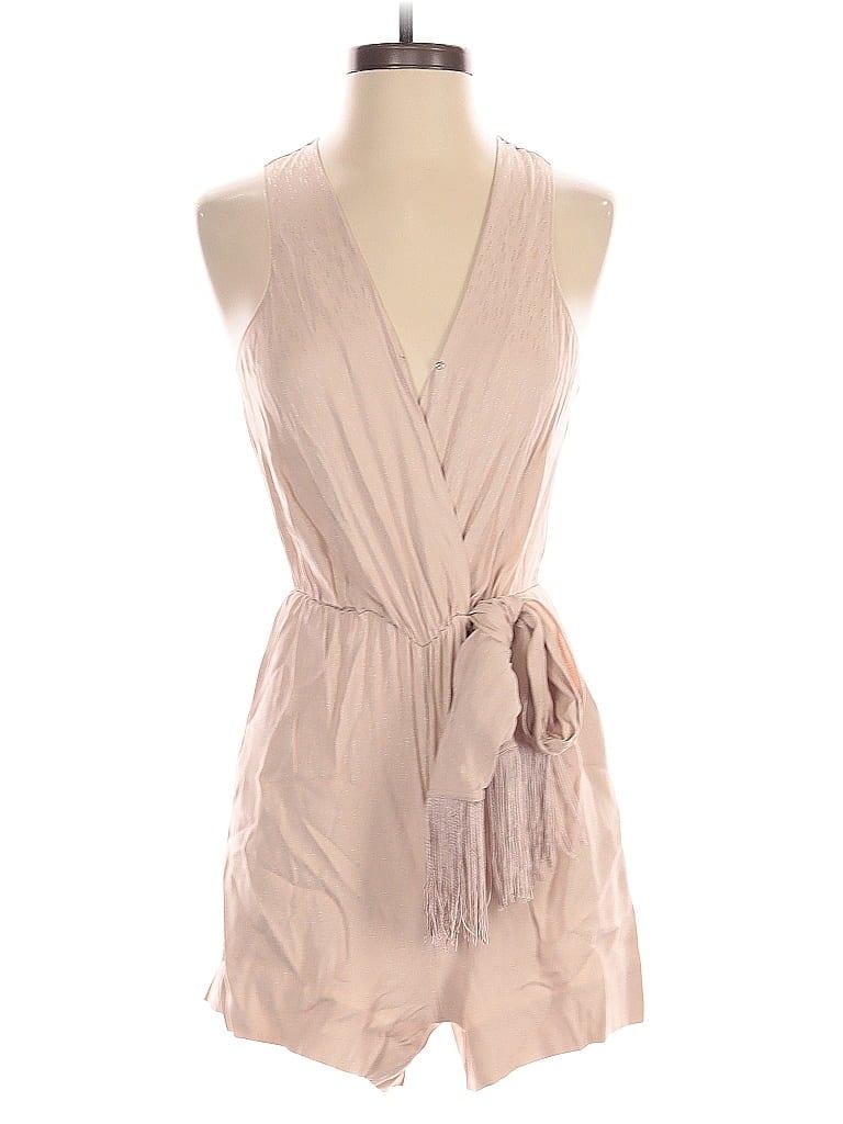 Pre-owned Bcbgmaxazria Romper In Brown