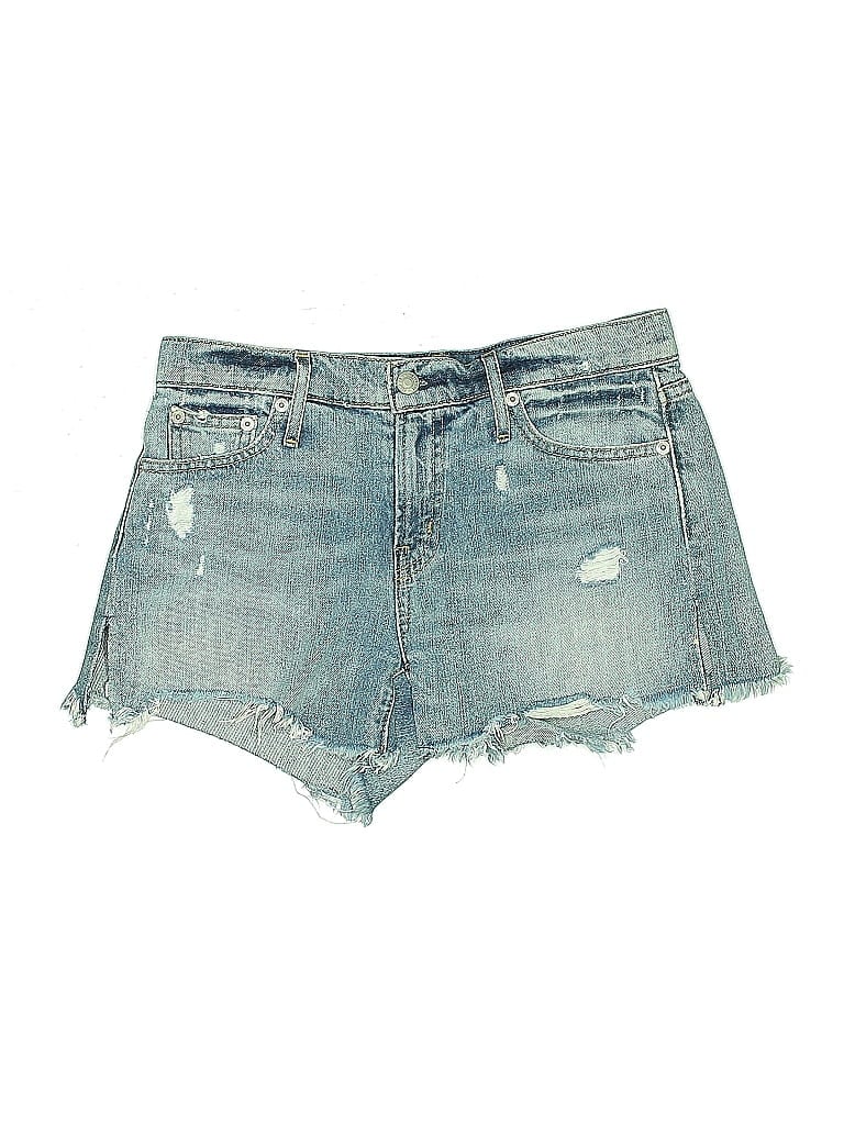 Click to view more detailed imagery on our partner's website Pre-owned Gap Denim Shorts In Blue