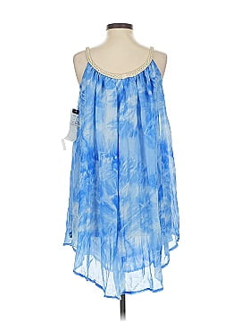 Tunique Bleue NOUVEAUMONDE Sans Manches Taille L - Neuve Avec étiquettes, Mix Polyester/rayon/coton