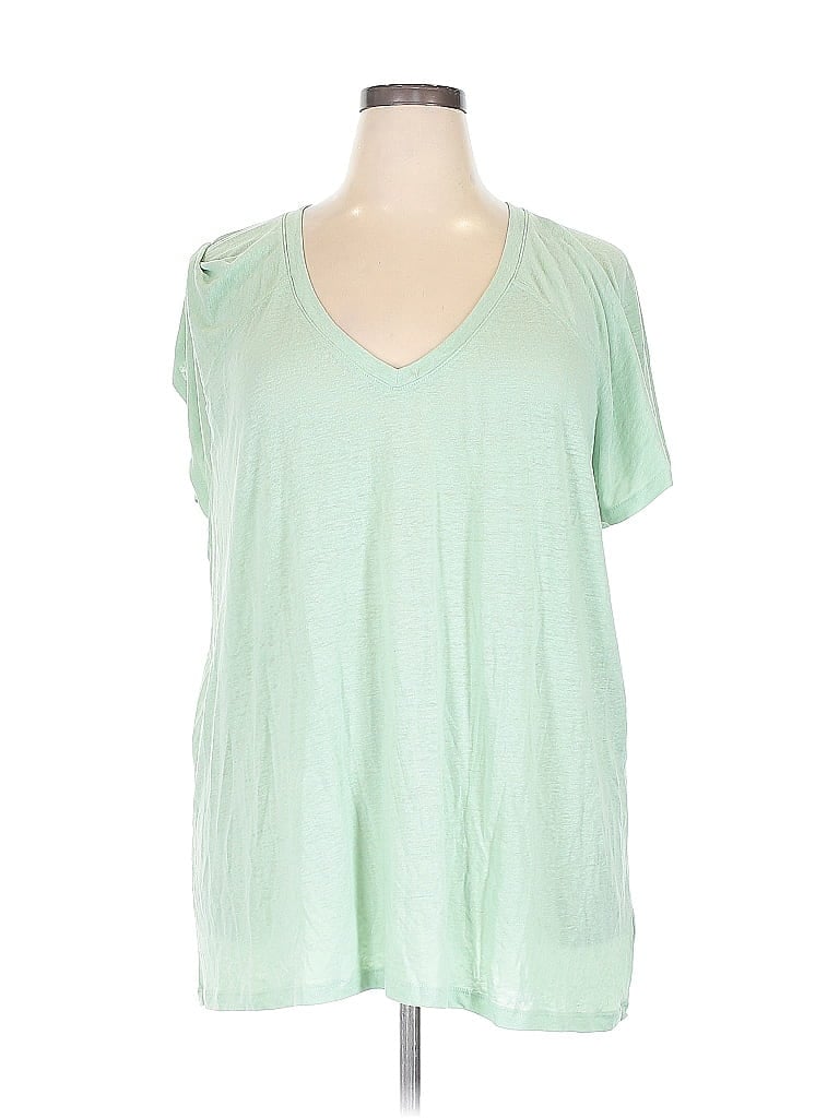 Pre-owned Old Navy Short Sleeve T-shirt In Green