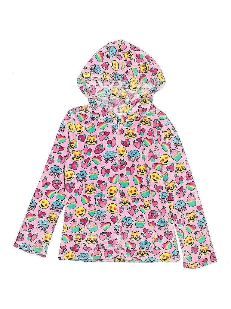 Pre-owned Assorted Brands Kids' Pullover Hoodie In Pink