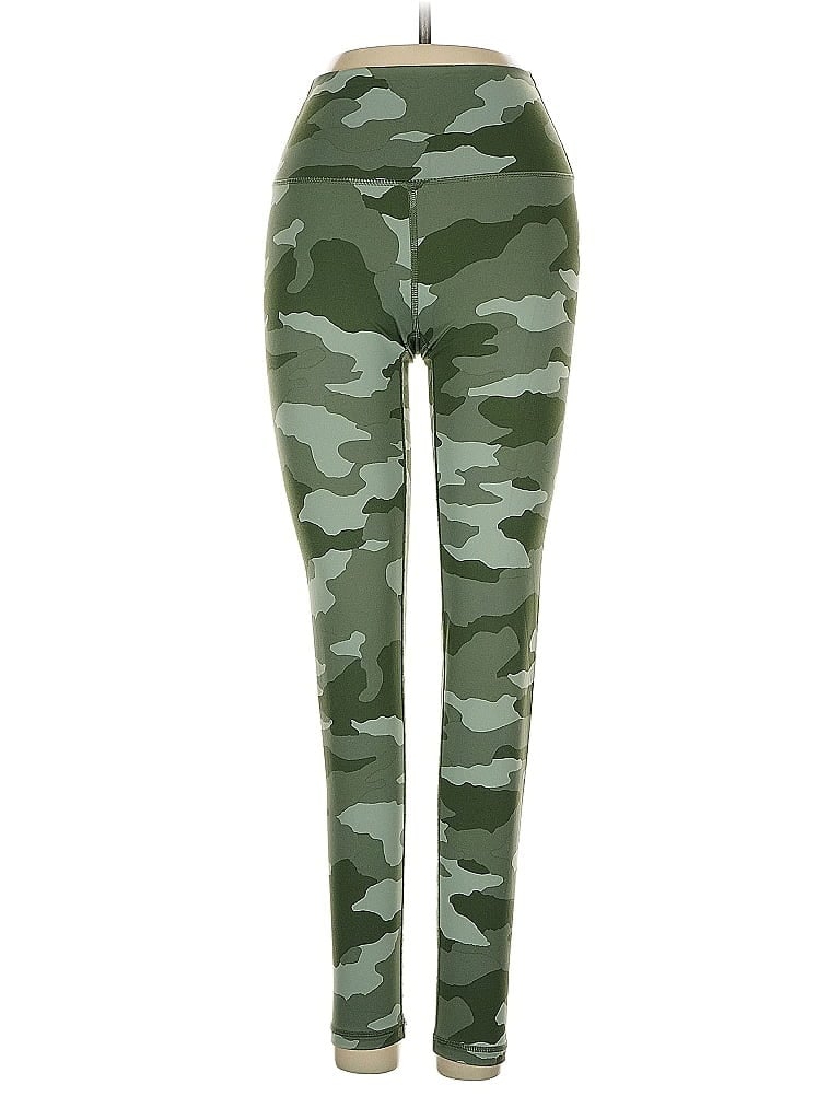 Pre-owned Aerie Leggings In Green