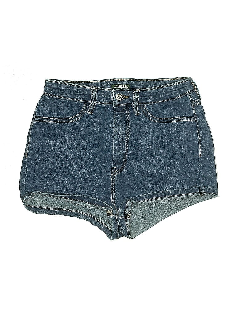 Pre-owned Wild Fable Denim Shorts In Blue
