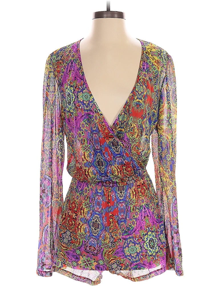 Pre-owned Assorted Brands Romper In Purple