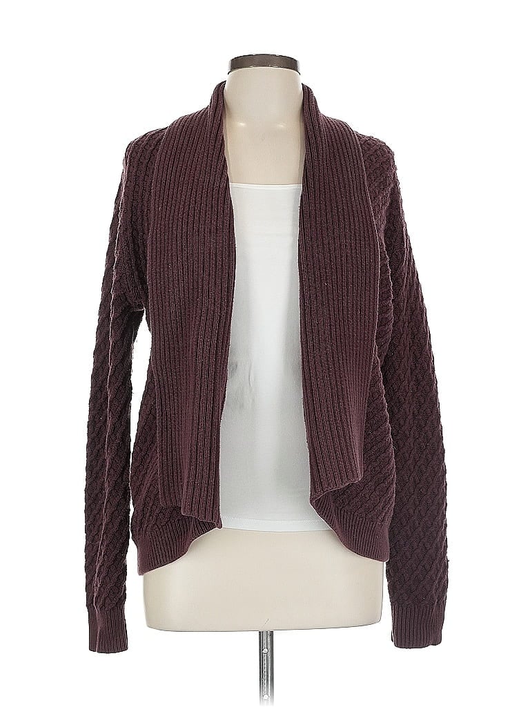 Pre-owned Old Navy Cardigan Sweater In Burgundy