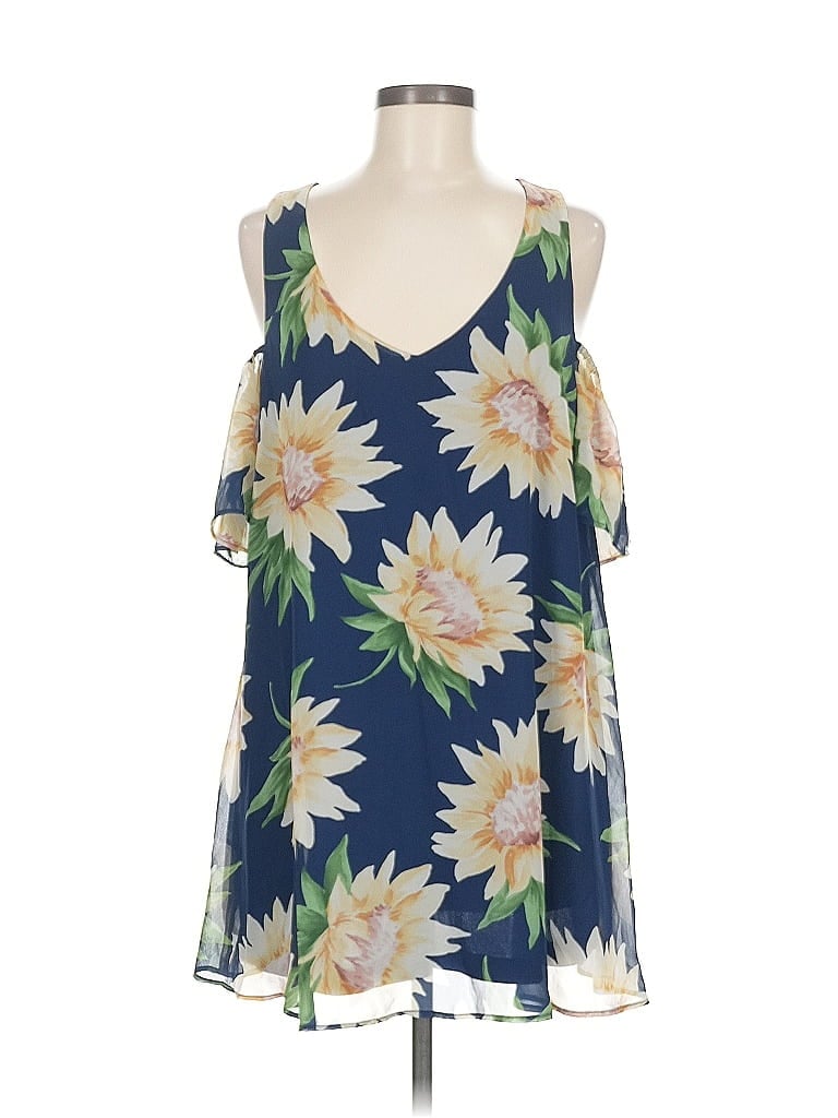 Pre-owned Show Me Your Mumu Casual Dress In Blue