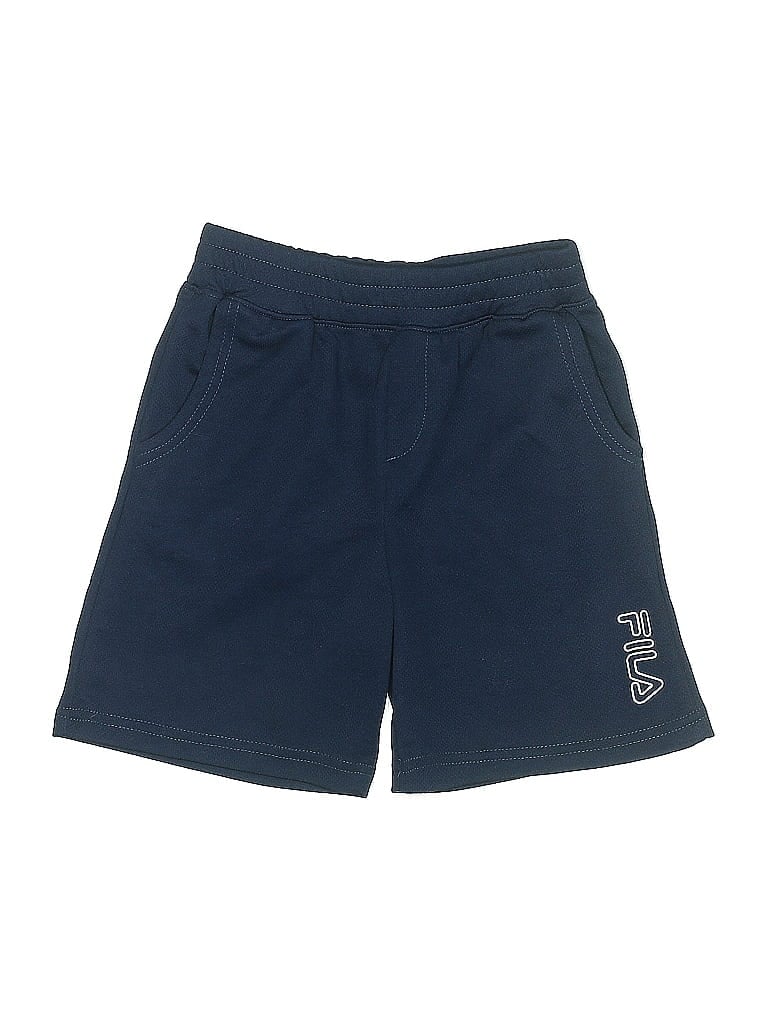 Pre-owned Fila Kids'  Athletic Shorts In Blue