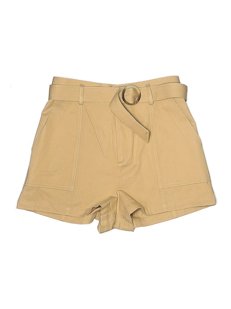 Pre-owned Intermix Khaki Shorts In Brown