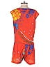 Hale Bob Print Orange Romper Size S - photo 2