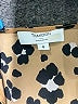 Thakoon Collective 100% Polyester Animal Print Tan Sleeveless Top Size 6 - photo 7