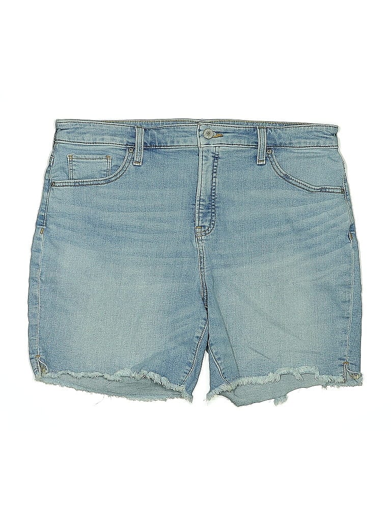 CHICO'S Pre-owned Denim Shorts In Blue
