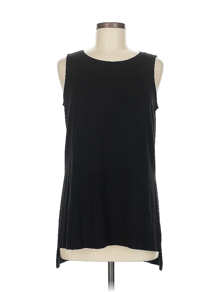 Pre-owned Athleta Sleeveless T-shirt In Black