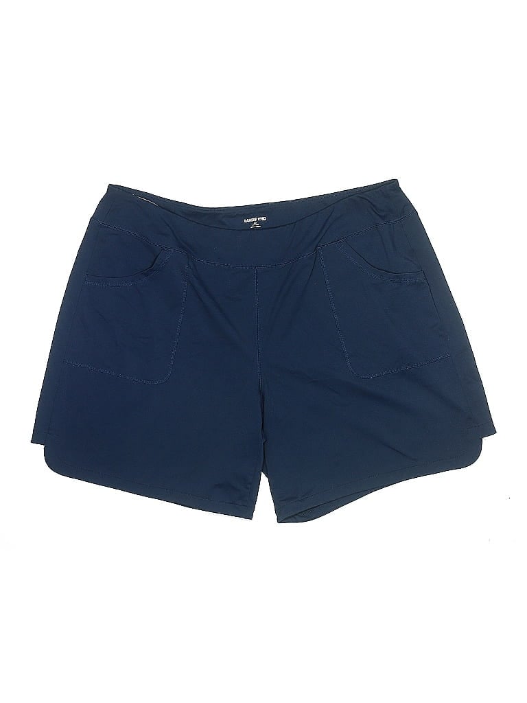 Pre-owned Lands' End Athletic Shorts In Blue
