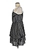 Derek Lam 100% Polyester Metallic Gray Black Cocktail Dress Size EU (IT) 44 / US 8 - photo 5
