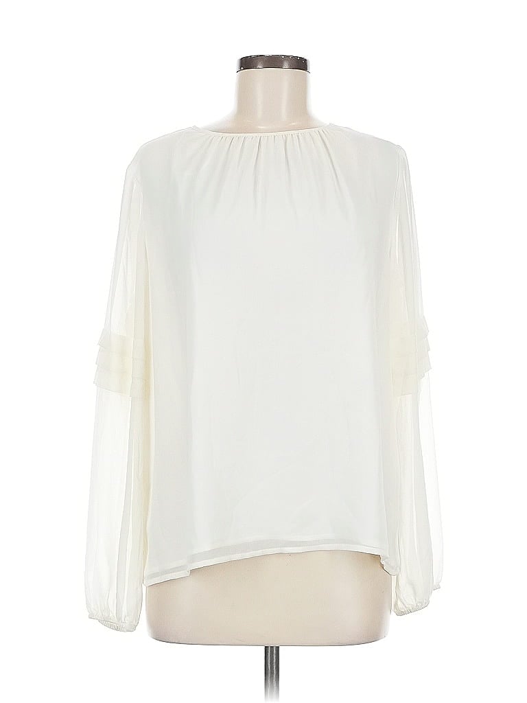 Pre-owned Vince Camuto 3/4 Sleeve Blouse In White