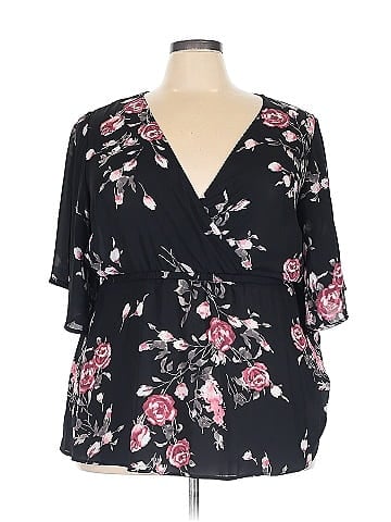Torrid Short Sleeve Blouse (view 1)